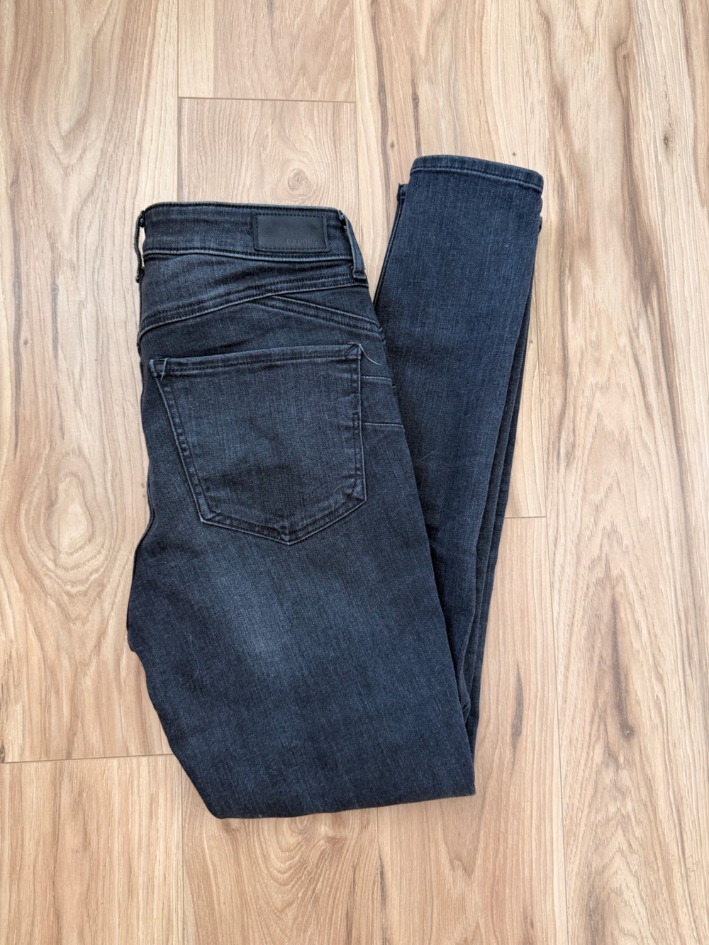 Express High-Rise Black Skinny Jeans